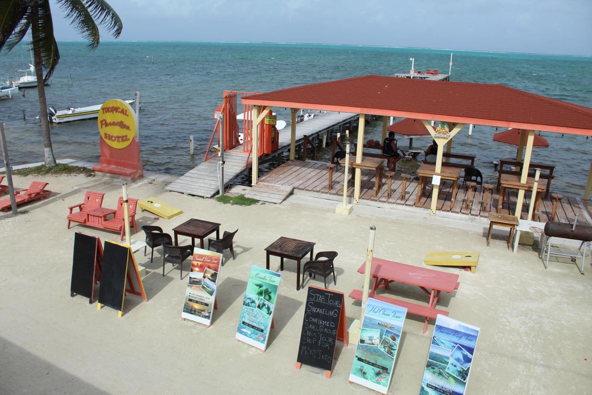 Tropical Paradise Caye Caulker Bagian luar foto